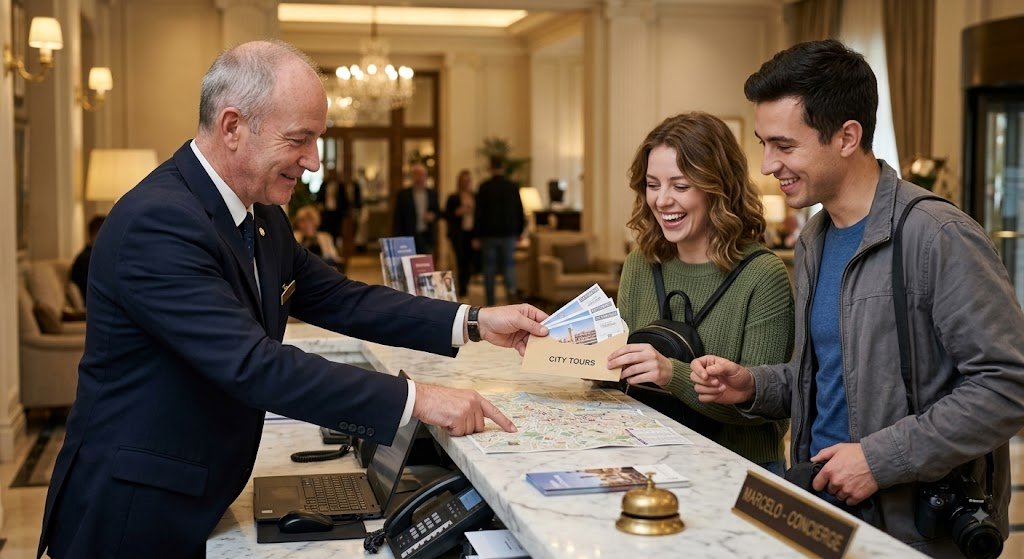 IA 6 Imagem recepção CONCIERGE